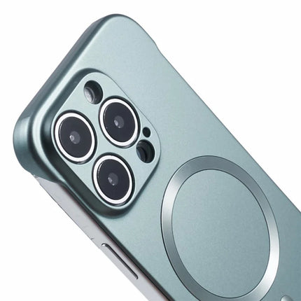For iPhone 16 Pro Max Case Compatible with MagSafe Hard PC Frameless Phone Cover