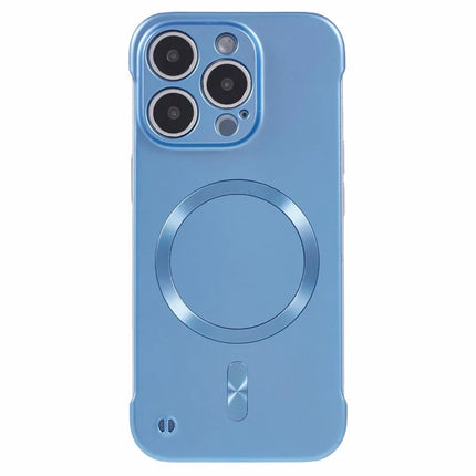 For iPhone 16 Pro Max Case Compatible with MagSafe Hard PC Frameless Phone Cover