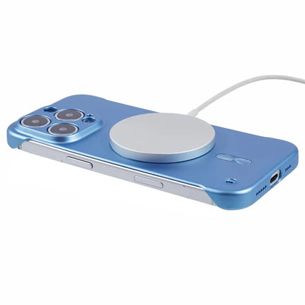 For iPhone 16 Pro Max Case Compatible with MagSafe Hard PC Frameless Phone Cover