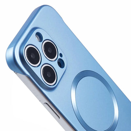 For iPhone 16 Pro Max Case Compatible with MagSafe Hard PC Frameless Phone Cover