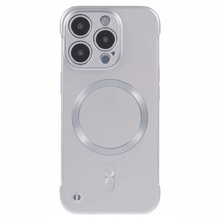 For iPhone 16 Pro Max Case Compatible with MagSafe Hard PC Frameless Phone Cover