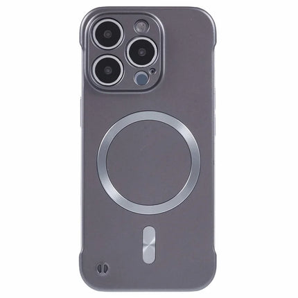 For iPhone 16 Pro Max Case Compatible with MagSafe Hard PC Frameless Phone Cover