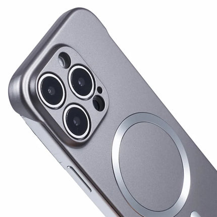 For iPhone 16 Pro Max Case Compatible with MagSafe Hard PC Frameless Phone Cover