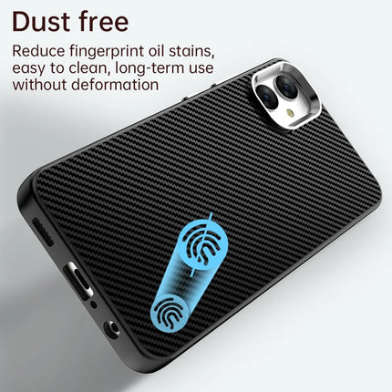 For Samsung Galaxy A05 4G / M05 4G / F05 Case Cell Phone Hybrid Back Cover Carbon Fiber Texture