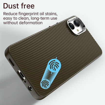For Samsung Galaxy A05 4G / M05 4G / F05 Case Cell Phone Hybrid Back Cover Carbon Fiber Texture