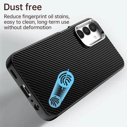 For Samsung Galaxy A05s 4G / M14 4G / F14 4G Case Cell Phone Hybrid Back Cover Carbon Fiber Texture