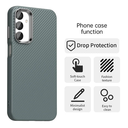 For Samsung Galaxy A05s 4G / M14 4G / F14 4G Case Cell Phone Hybrid Back Cover Carbon Fiber Texture