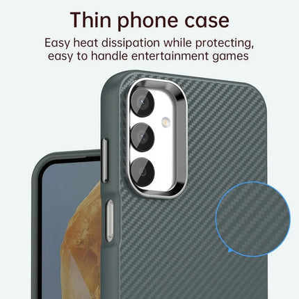 For Samsung Galaxy A05s 4G / M14 4G / F14 4G Case Cell Phone Hybrid Back Cover Carbon Fiber Texture