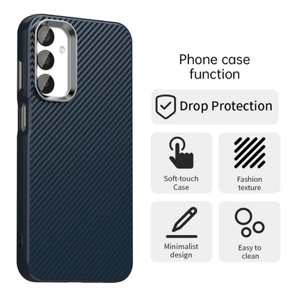 For Samsung Galaxy A05s 4G / M14 4G / F14 4G Case Cell Phone Hybrid Back Cover Carbon Fiber Texture