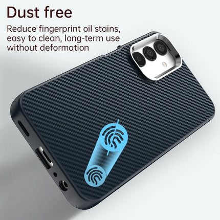 For Samsung Galaxy A05s 4G / M14 4G / F14 4G Case Cell Phone Hybrid Back Cover Carbon Fiber Texture