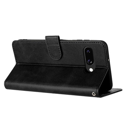 For Google Pixel 9a Case Flip Stand PU Leather Wallet Phone Cover Calf Texture