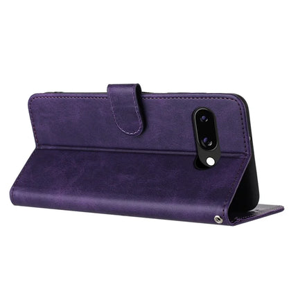 For Google Pixel 9a Case Flip Stand PU Leather Wallet Phone Cover Calf Texture
