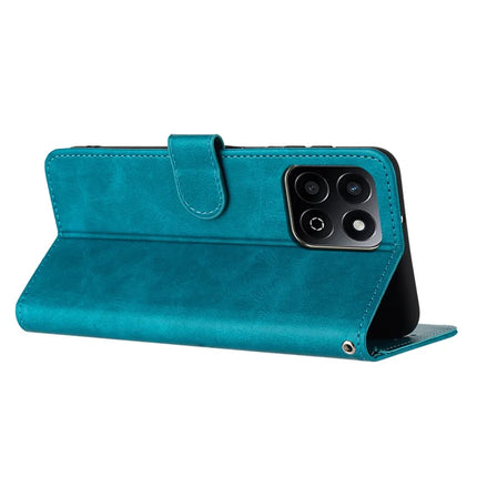 For Honor X7c 4G / 200 Smart 5G / Play 60 Plus 5G / Play 9T Case Flip Stand PU Leather Wallet Phone Cover Calf Texture