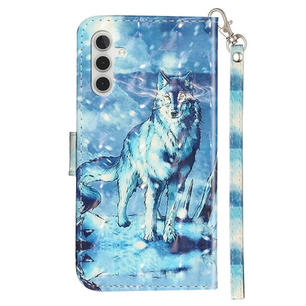 For Samsung Galaxy A16 4G / 5G Case 3D Pattern Printed Phone Leather Phone Cover