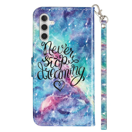 For Samsung Galaxy A16 4G / 5G Case 3D Pattern Printed Phone Leather Phone Cover