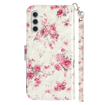 For Samsung Galaxy A16 4G / 5G Case 3D Pattern Printed Phone Leather Phone Cover