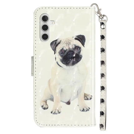 For Samsung Galaxy A16 4G / 5G Case 3D Pattern Printed Phone Leather Phone Cover
