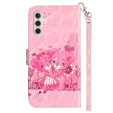 For Samsung Galaxy A16 4G / 5G Case 3D Pattern Printed Phone Leather Phone Cover
