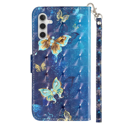 For Samsung Galaxy A16 4G / 5G Case 3D Pattern Printed Phone Leather Phone Cover