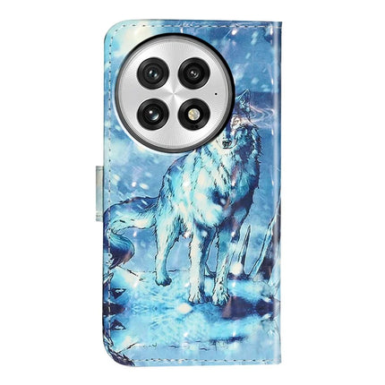 For OnePlus 13 Case 3D Pattern Printed Phone Leather Phone Cover