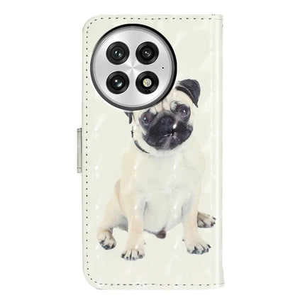 For OnePlus 13 Case 3D Pattern Printed Phone Leather Phone Cover