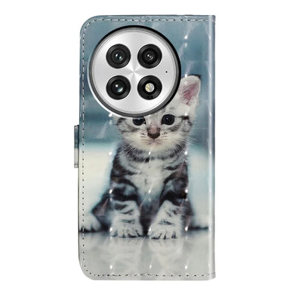 For OnePlus 13 Case 3D Pattern Printed Phone Leather Phone Cover