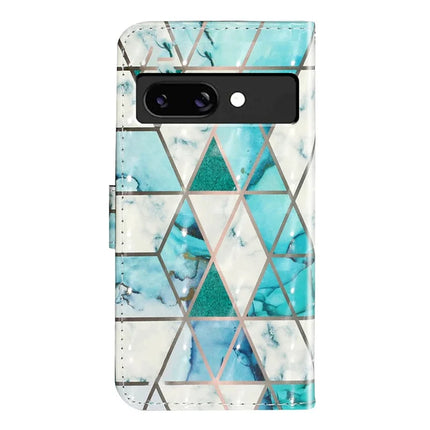 For Google Pixel 9a Case 3D Pattern Printed Phone Leather Phone Cover