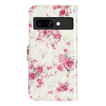 For Google Pixel 9a Case 3D Pattern Printed Phone Leather Phone Cover