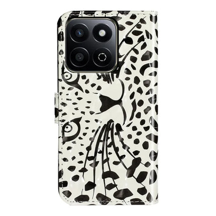 For Honor X7c 4G / 200 Smart 5G Case 3D Pattern Printed Phone Leather Phone Cover