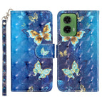 Blue Gold Butterflies