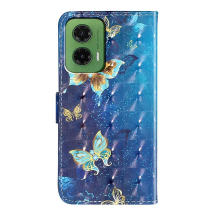 For Motorola Moto G35 5G Case 3D Pattern Printed Phone Leather Phone Cover