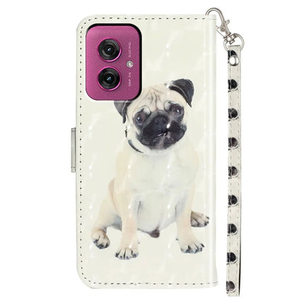 For Motorola Moto G55 5G Case 3D Pattern Printed Phone Leather Phone Cover