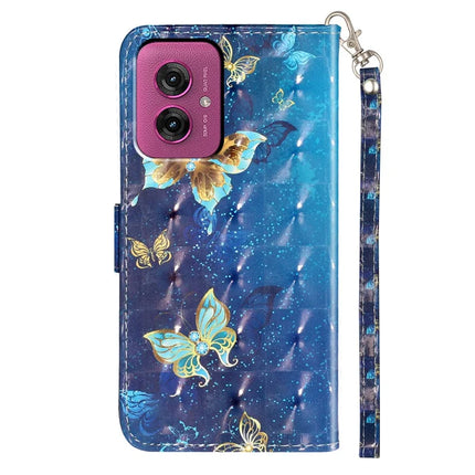 For Motorola Moto G55 5G Case 3D Pattern Printed Phone Leather Phone Cover