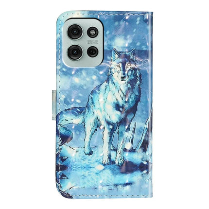 For Motorola Moto G75 5G Case 3D Pattern Printed Phone Leather Phone Cover