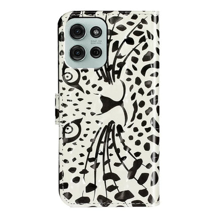For Motorola Moto G75 5G Case 3D Pattern Printed Phone Leather Phone Cover