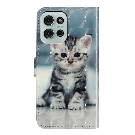 For Motorola Moto G75 5G Case 3D Pattern Printed Phone Leather Phone Cover