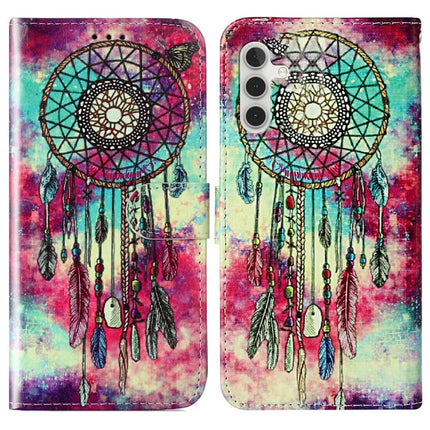 For Samsung Galaxy A16 4G / 5G Case Pattern PU Leather Flip Phone Cover - Dream Catcher