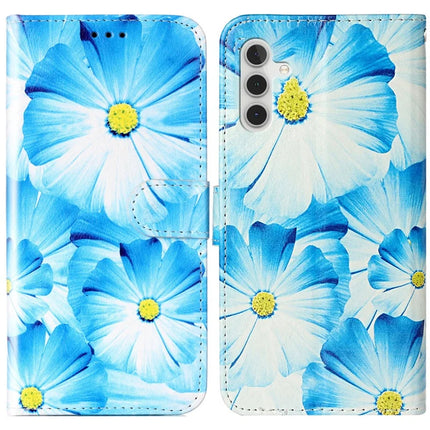 For Samsung Galaxy A16 4G / 5G Case Pattern PU Leather Flip Phone Cover - Orchid