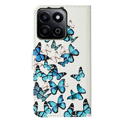 For Honor X7c 4G / 200 Smart 5G Case Pattern PU Leather Flip Phone Cover