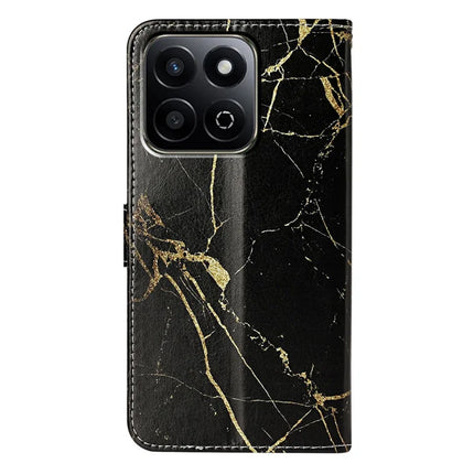 For Honor X7c 4G / 200 Smart 5G Case Pattern PU Leather Flip Phone Cover