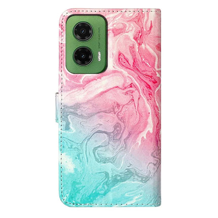 For Motorola Moto G35 5G Case Pattern PU Leather Flip Phone Cover