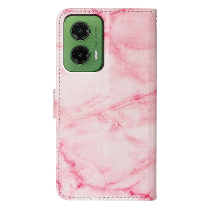 For Motorola Moto G35 5G Case Pattern PU Leather Flip Phone Cover