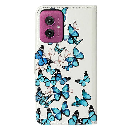 For Motorola Moto G55 5G Case Pattern PU Leather Flip Phone Cover