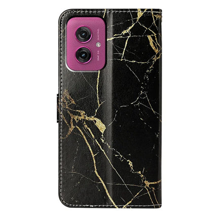 For Motorola Moto G55 5G Case Pattern PU Leather Flip Phone Cover