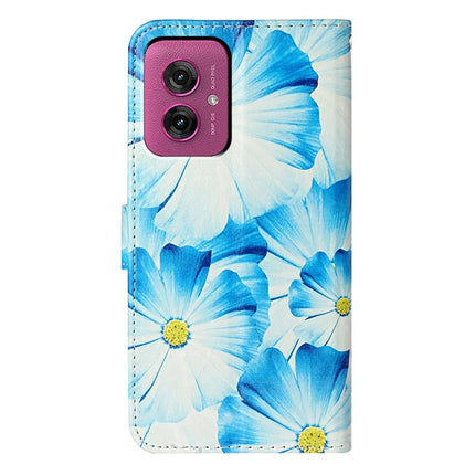 For Motorola Moto G55 5G Case Pattern PU Leather Flip Phone Cover