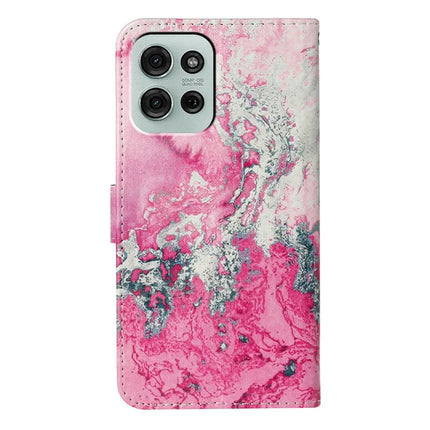 For Motorola Moto G75 5G Case Pattern PU Leather Flip Phone Cover