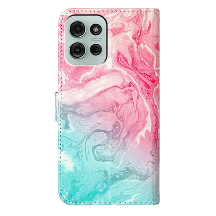 For Motorola Moto G75 5G Case Pattern PU Leather Flip Phone Cover