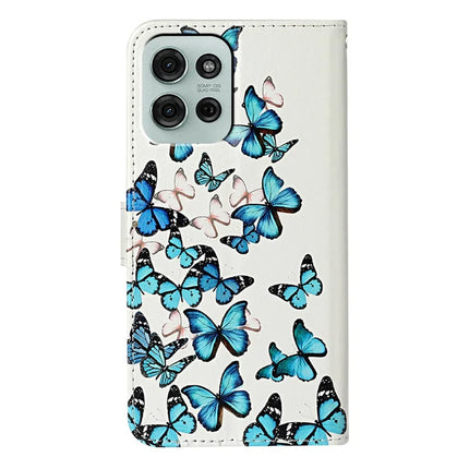 For Motorola Moto G75 5G Case Pattern PU Leather Flip Phone Cover