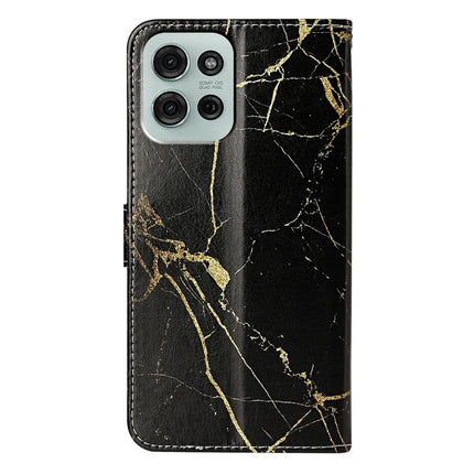 For Motorola Moto G75 5G Case Pattern PU Leather Flip Phone Cover