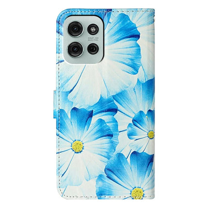 For Motorola Moto G75 5G Case Pattern PU Leather Flip Phone Cover